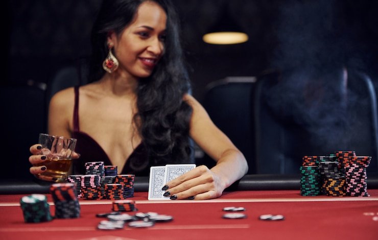 Live dealer blackjack table displayed on indonet88 slot mobile app with multi-camera view